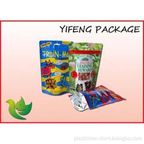 Dog Food Stand Up Pouch With Zipper / Stand Up Bag For Pet